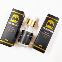 Boîte et étiquette personnalisées pour flacon compte-gouttes de 5 ml et 10 ml d'huiles essentielles, boîte d'emballage d'huile essentielle pour cheveux pour hommes