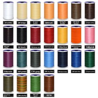 Benang Lilin Bulat KINT Bondi Langsung dari Pabrik, Tali Polyester untuk Pembuatan Perhiasan Gelang, Kerajinan Jahit, OEM ODM Warna Kustom