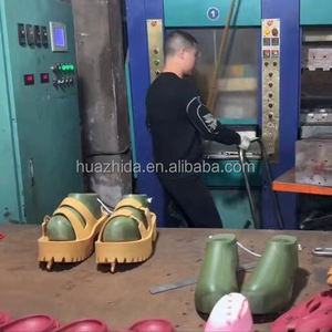화지다 고품질 알루미늄 금형 제조업체 PVC 신발 금형 플라스틱 샌들 제조 기계 슬리퍼 제작용 금형 - Product Image 5