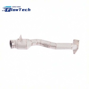 Tubería de Escape de Alto Flujo de Acero Inoxidable T304 con Protector Térmico para Infiniti Q50 2.0T M274 – Tubería de Escape de Alto Rendimiento de Fijación Directa - Product Image 5