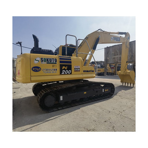 รถขุดไฮดรอลิก Komatsu PC200 PC200-7 PC200-8 มือสอง ราคาถูก ขาย - Product Image 1