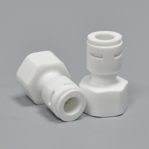 Conector para purificador de agua, rosca interna de 4 puntos a adaptador recto de 3 puntos para sistema de agua pura en cocina y baño - Product Image 2