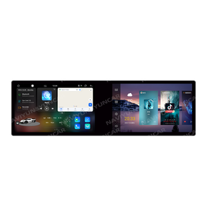 23.8 inch Màn hình kép Carplay đài phát thanh stereo GPS NAVI 8-core Android ô tô đa phương tiện Player RGB chức năng Car DVD Player - Product Image 1