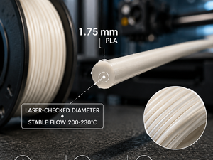 <span class=keywords><strong>Filament</strong></span> <span class=keywords><strong>PLA</strong></span> 1,75 mm 1 kg pour imprimante 3D, simulation bois, teinte chair, large gamme de couleurs, pour Bambu Lab Creality, directement de l'usine - Product Image 2