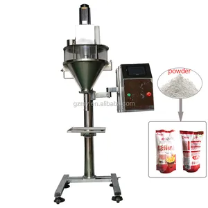 Hot Sale Product Semi Automatic Collagen Micro Dosing Dry Powder Bottle Table Top Auger Filling Machine Filler