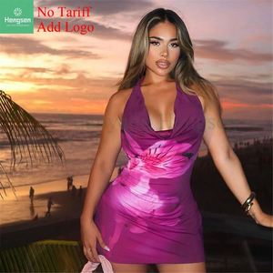 Vendita calda con stampa a schiena alta con motivo a schiena posteriore <span class=keywords><strong>elegante</strong></span> gonna a pieghe 2023 estivo <span class=keywords><strong>abbigliamento</strong></span> donna - Product Image 1
