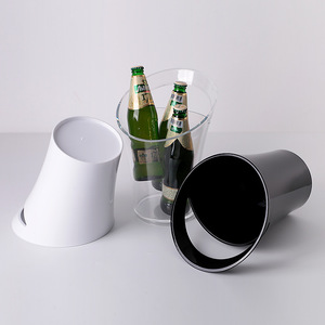 Hielera Acrílica Blanca <span class=keywords><strong>Imperial</strong></span> de Edición Limitada con Logotipo Personalizado, Diseño Art Deco, 3.2L, Impermeable - Product Image 5