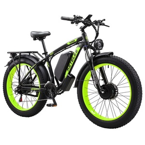 Bicicleta Híbrida de Montaña K800 2026 OEM Personalizada de Aluminio con Motor sin Escobillas, Batería de Litio Dual de 48V 23Ah, Neumático Grueso de 26 Pulgadas - Product Image 1