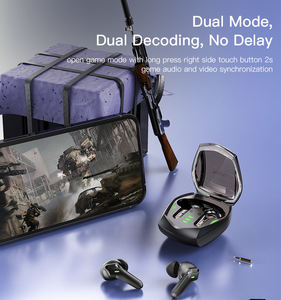 Vente en gros de casques tws stéréo sans fil étanches mains libres basses profondes de haute qualité écouteurs BT avec boîtier de charge - Product Image 2