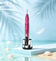 Stylo perceuse à ongles professionnel portable 35000 tr/min, faible bruit, outil électrique pour technicien ongulaire, batterie double 960 mAh, moteur à balais 15W, acier inoxydable