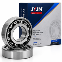 JYJM OEM 7304 Bantalan Bola Kontak Sudut 20x52x15mm Presisi Tinggi Baja Krom Baris Tunggal Suku Cadang Motor Spindle Mesin