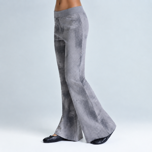 manufacturer custom designer sweatpants <b>y2k</b> streetwear acid wash women flared <b>pants</b> - Product Image 2