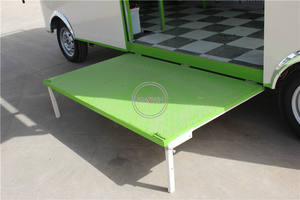 Camión de Comida Eléctrico Móvil OEM con Certificación CE, Kiosco de Venta de Vegetales de Fibra de Vidrio, Remolque para Helados y Frutas - Product Image 6