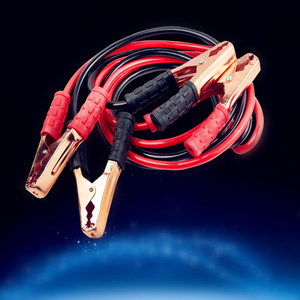 Câble de démarrage 500A pour batterie de voiture, câble de démarrage d'urgence, fil de démarrage rouge en métal, plastique PVC ABS - Product Image 2