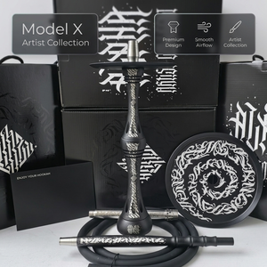 Nouveau modèle de chicha X Artist Collection, NOUVEAU DESIGN, MODÈLE X, Coffret cadeau, Chicha - Product Image 1