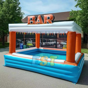 Tente gonflable extérieure adaptée aux besoins du client de barre de tiki de plage de barre gonflable de piscine <span class=keywords><strong>à</strong></span> <span class=keywords><strong>vendre</strong></span> - Product Image 2