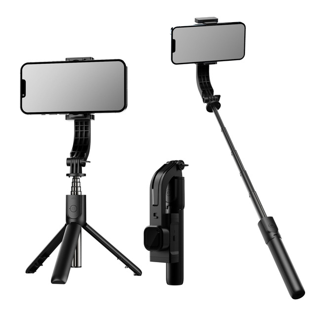 New Single-axis Stabiliser Tripod BT Wireless Selfie Stick Magnetic Led Fill Light Mobile Phone Live Tripod Holder