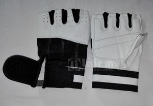 Gants de fitness en cuir de dernière conception pour l'exercice et l'haltérophilie pour l'équipement d'entraînement de musculation - Product Image 6