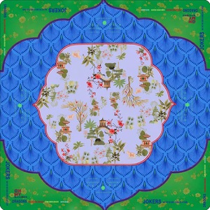 Tapis de Mahjong Pliable de Luxe en Néoprène au Design Élégant, Tapis de Jeu de Mahjong <span class=keywords><strong>Tournesol</strong></span> Jaune <span class=keywords><strong>pour</strong></span> Jeux de Société et Poker - Product Image 5