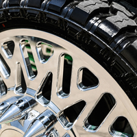 Roda Viorock Heavy Duty Dually 22x8.25 24x8.25 26x8.25 28x8.25 PCD 8x6.5 8x165.1 Cocok untuk Ram3500 GMC Sierra 3500HD F350 F450