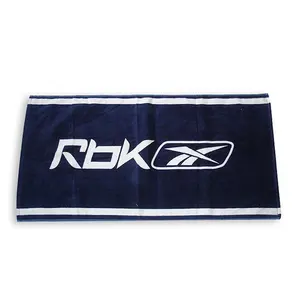 Customized Printing Low Price Gym Promotion Soft High Quality Cotton Velour Sports Towel