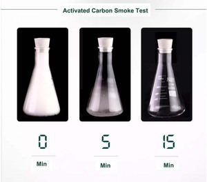 Charbon actif de coque de noix de coco de qualité industrielle CTC 55, capacité d'adsorption d'iode de 1100 mg, pureté de 99,9 %, sac de 25 kg pour la nouvelle maison - Product Image 3