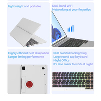 Ordinateur portable personnalisé de 12e génération avec écran tactile 14 pouces, SSD 16 Go de RAM, SSD 512 Go, ordinateurs portables intelligents neufs 360 ° Tablette PC pliable