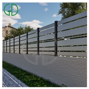 Gd nhôm Euro khu vườn nhỏ tự làm tấm trang trí lưới có thể mở rộng giả bìa ngoài trời Composite hàng rào riêng tư - Product Image 6