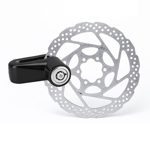 Promotion vélo disque frein serrure en plastique antivol serrure moto pédalier serrure rappel cordon accessoires VTT pièces - Product Image 1