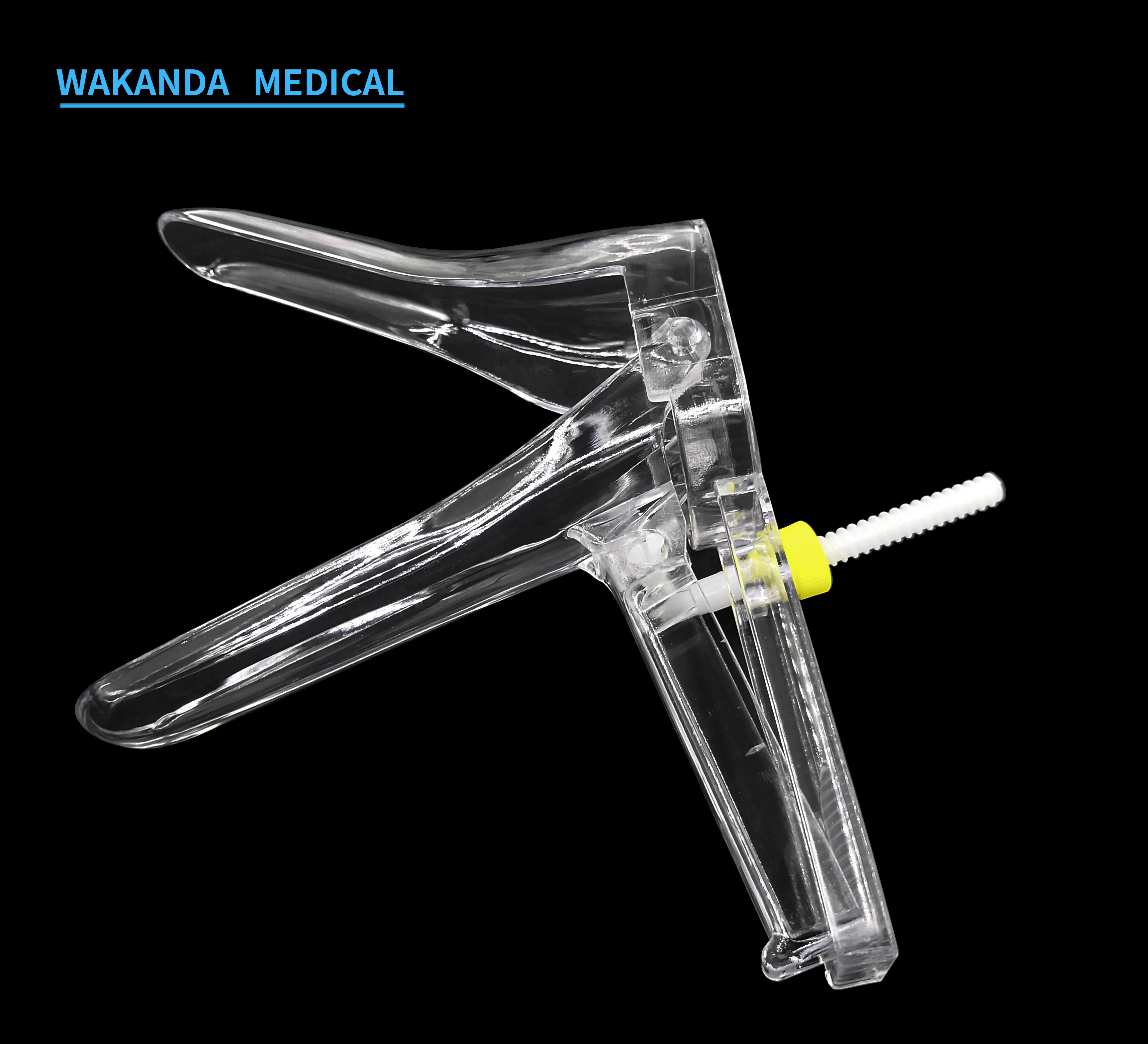 Wholesale Non-toxic Medical Grade PS Surgical Gynecological Sterile Disposable Vaginal Speculum With Lateral Screw