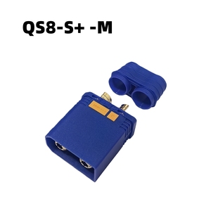 Conector Antichispas de Conexión Rápida QS8-S+, Enchufe de Alta Corriente de 130A-180A para Baterías de Drones FPV y Vehículos Eléctricos - Product Image 2