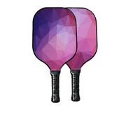 Raquette de pickleball légère, durable et portable en fibre de verre composite T300 pour l'entraînement et le divertissement, facile à ranger pour adultes