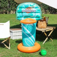 Support de basket-ball gonflable en PVC personnalisé, jouet de lancer gonflable, jouet gonflable