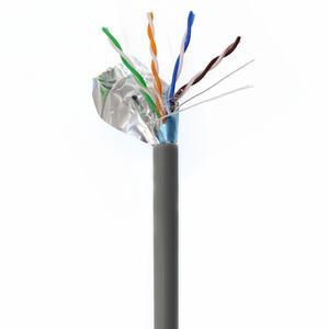 Cable Ethernet FTP Cat5e 24AWG de Cobre Sólido Puro con Blindaje de Lámina, 305m 1000ft, Cable de Red a Granel Anti-Interferencia LAN - Product Image 1