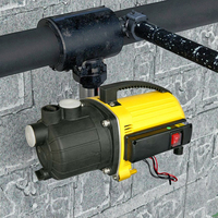 Pompe centrifuge auto-amorçante portable en plastique avec interrupteur marche/arrêt pour l'irrigation des jardins, l'eau domestique et le changement d'eau des bassins à poissons