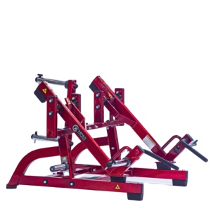 Máquina comercial de gimnasio de acero para sentadillas y avances con selección de carga por pin, seguridad en el entrenamiento y ajuste de pierna para ejercitar el pecho. - Product Image 1