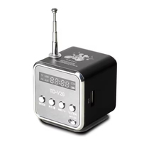 Mini radio FM multifonction, haut-parleurs USB pour ordinateur portable, prise en charge des cartes SD et TF, lecteur MP3, équipement audio portable