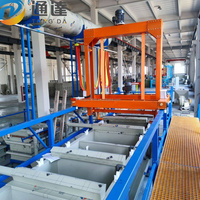 Équipement d'usine de galvanoplastie Junan Tongda pour le nickelage/galvanoplastie de zinc à vendre