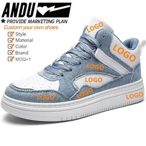 Original Casual Tennis Shoes High <b>Top</b> Sneakers for Men Basketball Style Shoes Men Casual <b>Walking</b> Sneakers Unisex Custom - Product Image 1