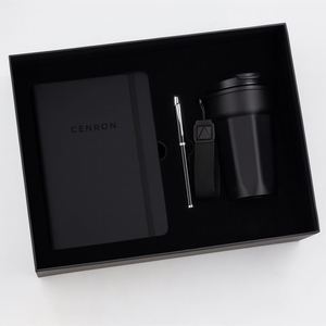 Juego de Regalo Ecológico y Reutilizable: Taza, Diario y Bolígrafo para Promociones Sostenibles - Product Image 3