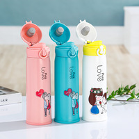 Gourde Enfant Sportive Isotherme pour Boissons Chaudes et Froides – Cadeau Adorable pour Enfants – Fabrication Abordable