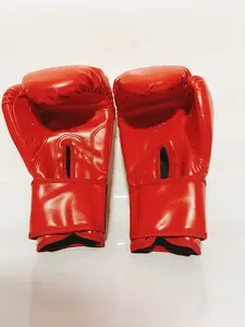 Luvas de boxe de treinamento personalizadas 10oz 12oz couro pu sparring de perfuração de academia em promoção