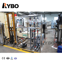 Système industriel de purification d'eau pure ultra pure, membrane EDI RO, équipement de traitement d'eau super pure