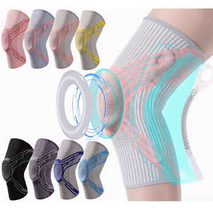 Ménisque Compression Brace Patella Brace pour Sports Fitness Printemps Soutenu Genou Manchon Flexible pour Basketball pour Homme Femme - Product Image 1