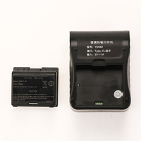 Mini 58mm portátil pequeño recibo Térmico Móvil etiqueta código de barras matriz de puntos pegatina Bill Pos Imprimante Impresora de facturas
