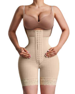 Faja Moldeadora de Cuerpo para Mujer - Altura de Costillas, Medias Piernas, <span class=keywords><strong>Fajas</strong></span> Colombianas Postoperatorias - Product Image 5