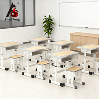 Prix direct usine – Ensemble table et chaise individuels modernes pour étudiants, idéal pour les fabricants de mobilier de salle de classe – Qualité supérieure