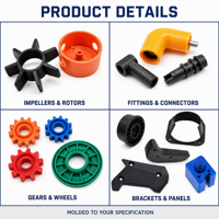 Pièces moulées par injection en plastique sur mesure, fabricant OEM ODM, matériaux ABS PVC PP PA, fabrication de moules de précision, directement de l'usine