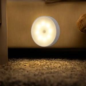Luz LED con Sensor de Movimiento, Lámparas Nocturnas USB Recargables para Dormitorio, Cocina, Escaleras, Pasillo, Armario, Guardarropa, Luces con Sensor - Product Image 1
