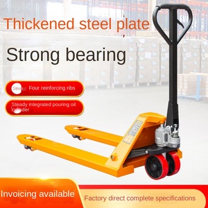 Truk Pallet Hidrolik Tenaga Manual Siap Ekspor 2-Ton 3T Roda Forklift Nylon/Polyurethane Tanpa Tinggi Garpu Pallet Jack - Product Image 5